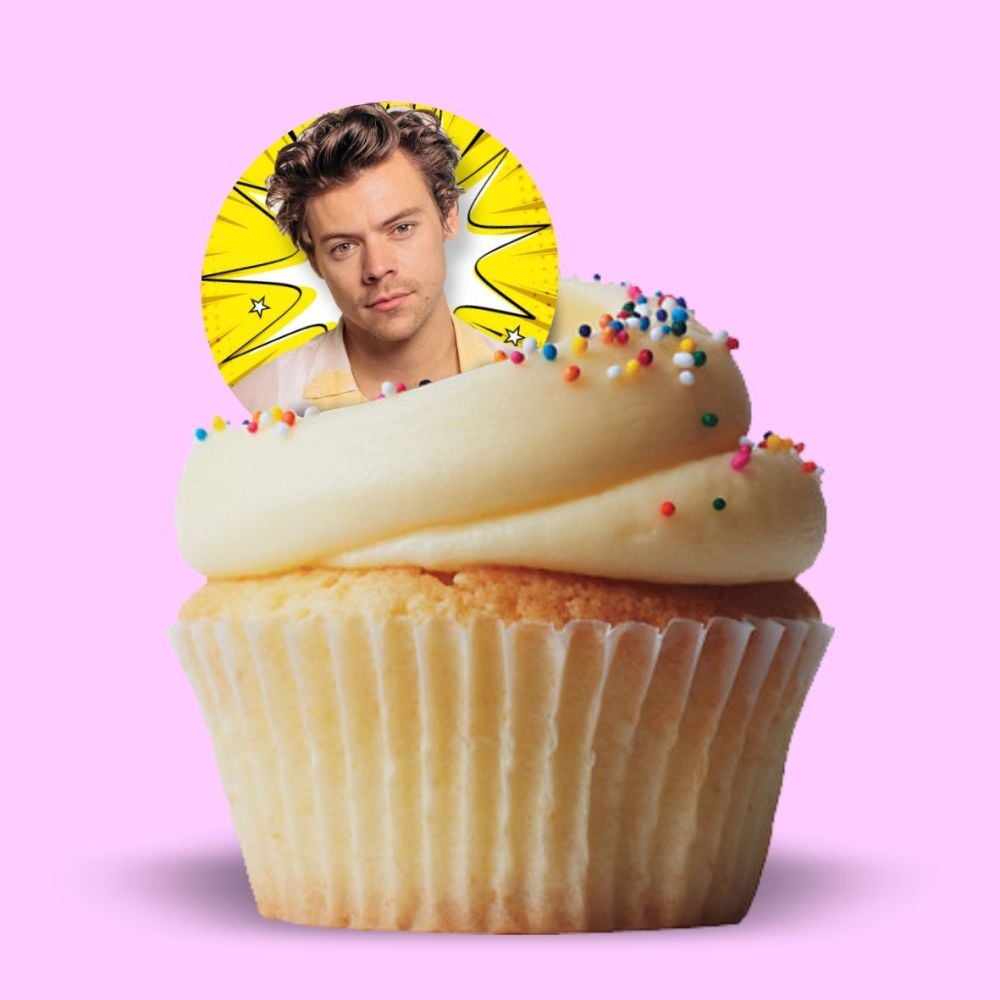 Harry Styles Edible Cake Topper