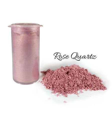 Crystal Candy Pearlescent Lustre Dust -  Rose Quartz
