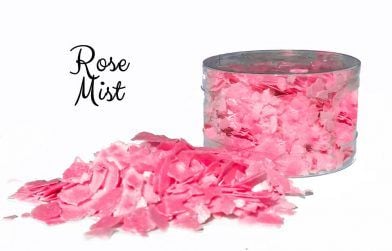 Crystal Candy Edible Cake Flakes -  Rose Mist