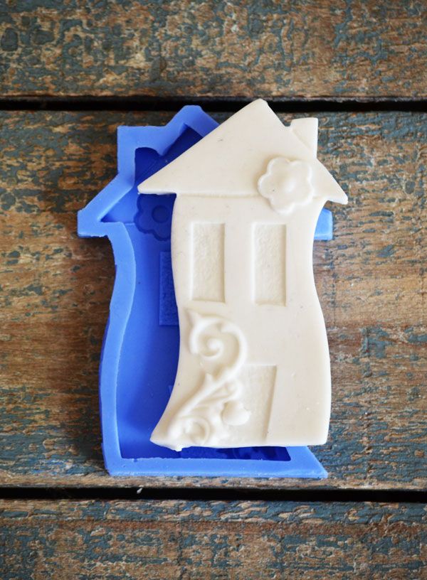 Crystal Candy Bas Relief Mould - Summer Bungalow