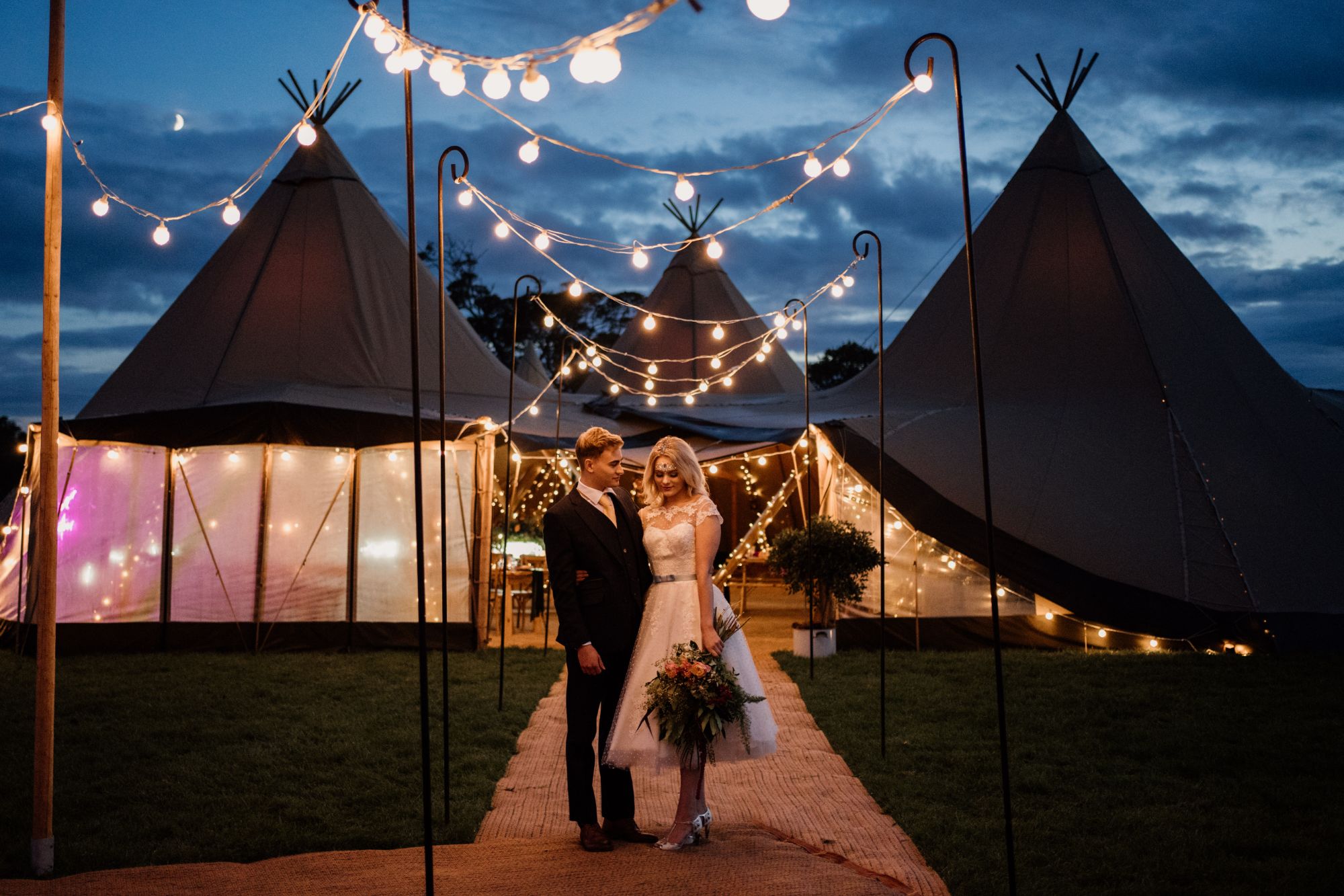 tipi wedding