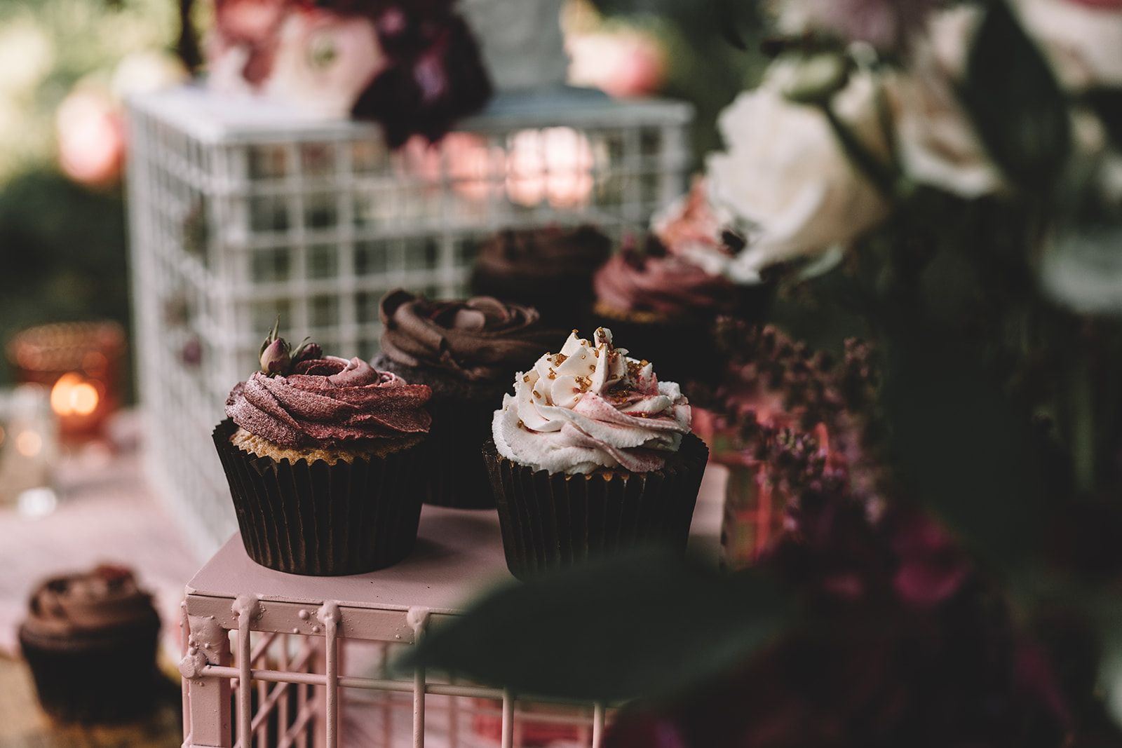 dessert table