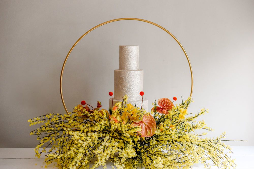 NEW IN - 80cm Luxury Floating Cake Hoop Stand