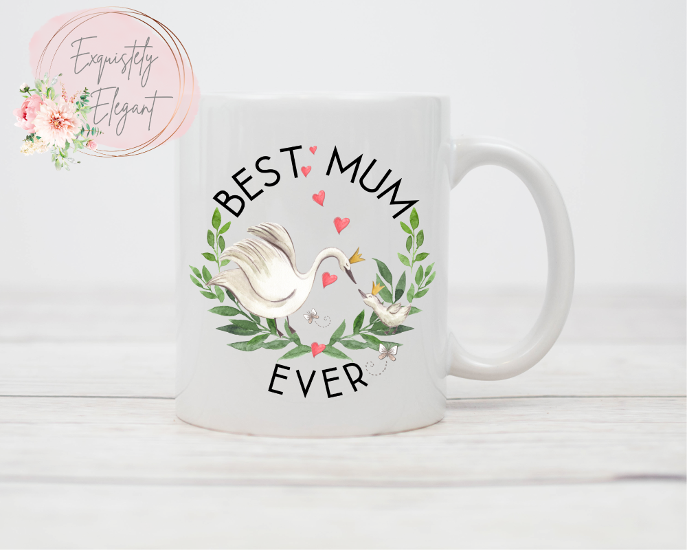Mum Swan Mug