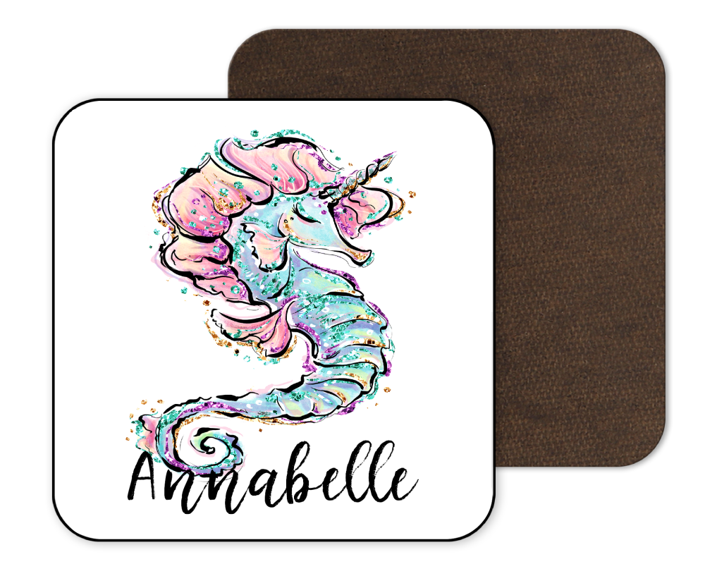 Seahorse Mermaid Coaster
