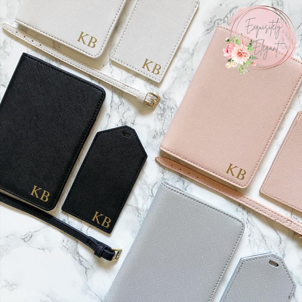 Monogrammed Travel Set