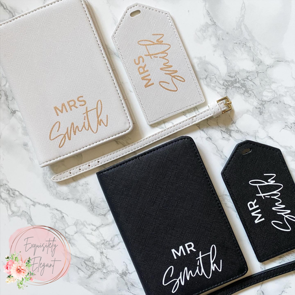 Mr & Mrs (Twin) Travel Set