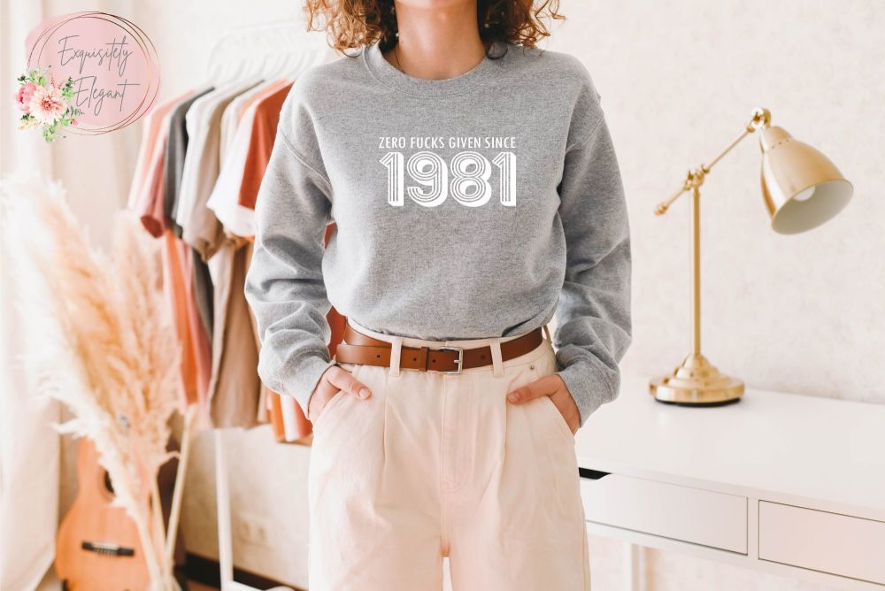 Zero F**ks Given Sweatshirt