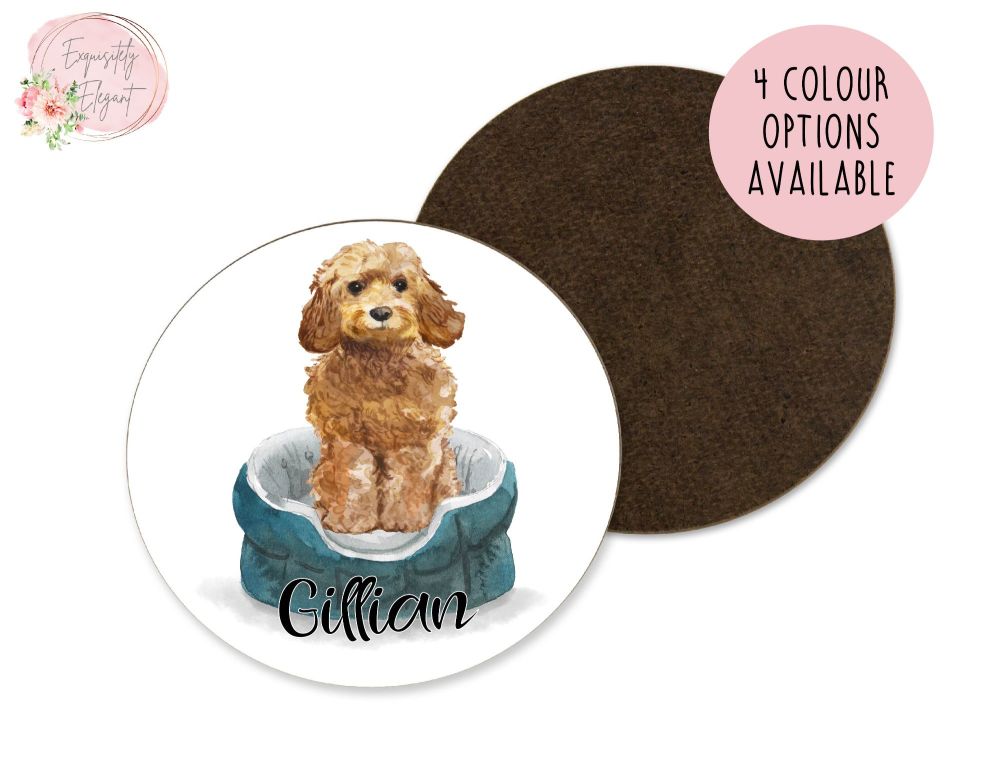 Cockapoo Dog Coaster 