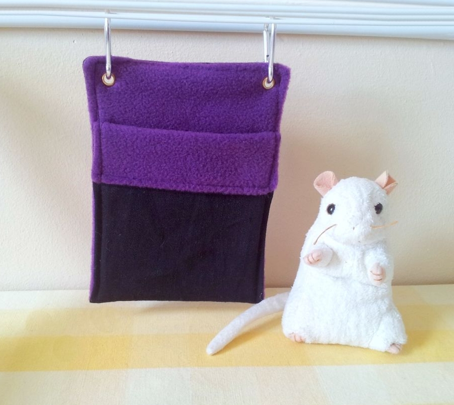 Black and Purple Mini Sleeping Bag