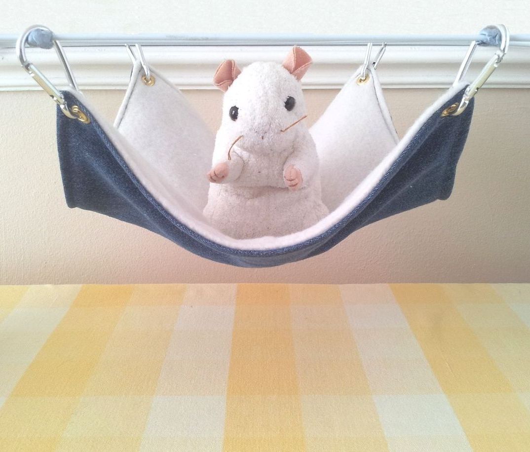 Blue and White Medium Hammock