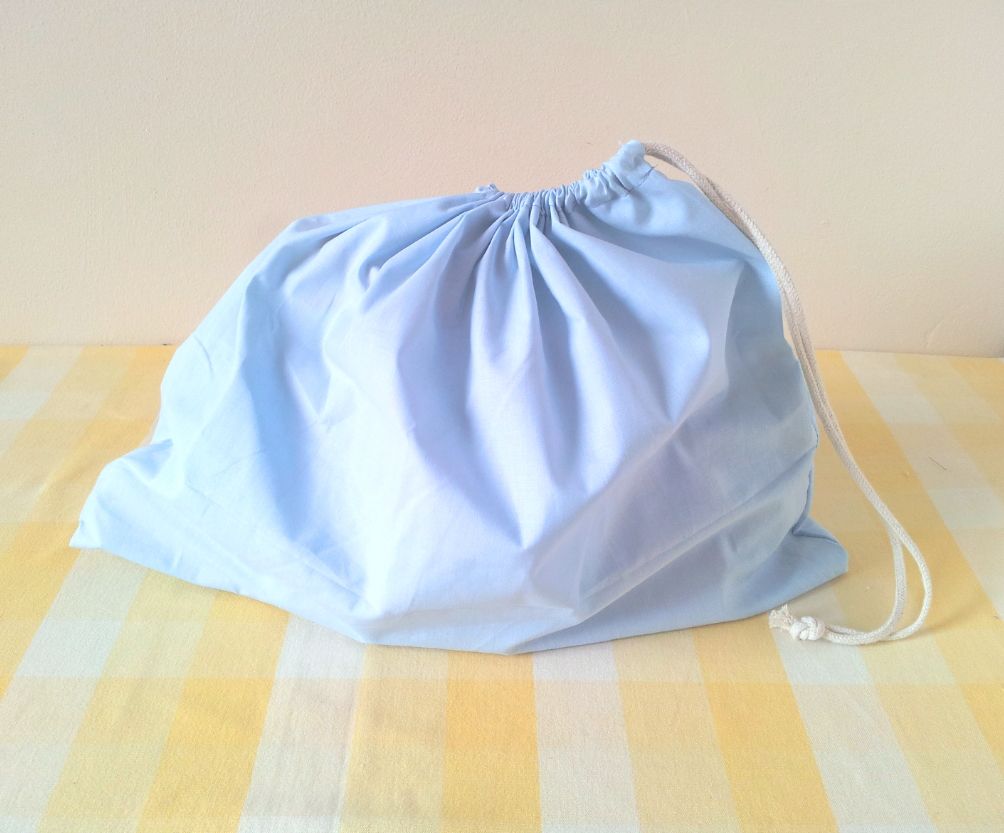 Light Blue Laundry Bag