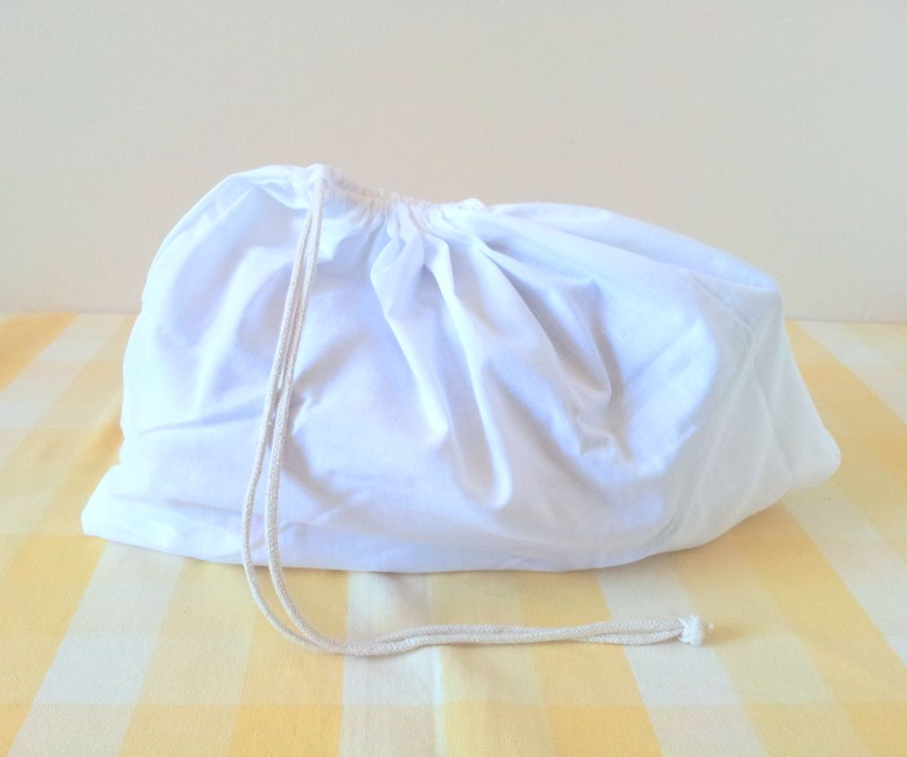 White Laundry Bag