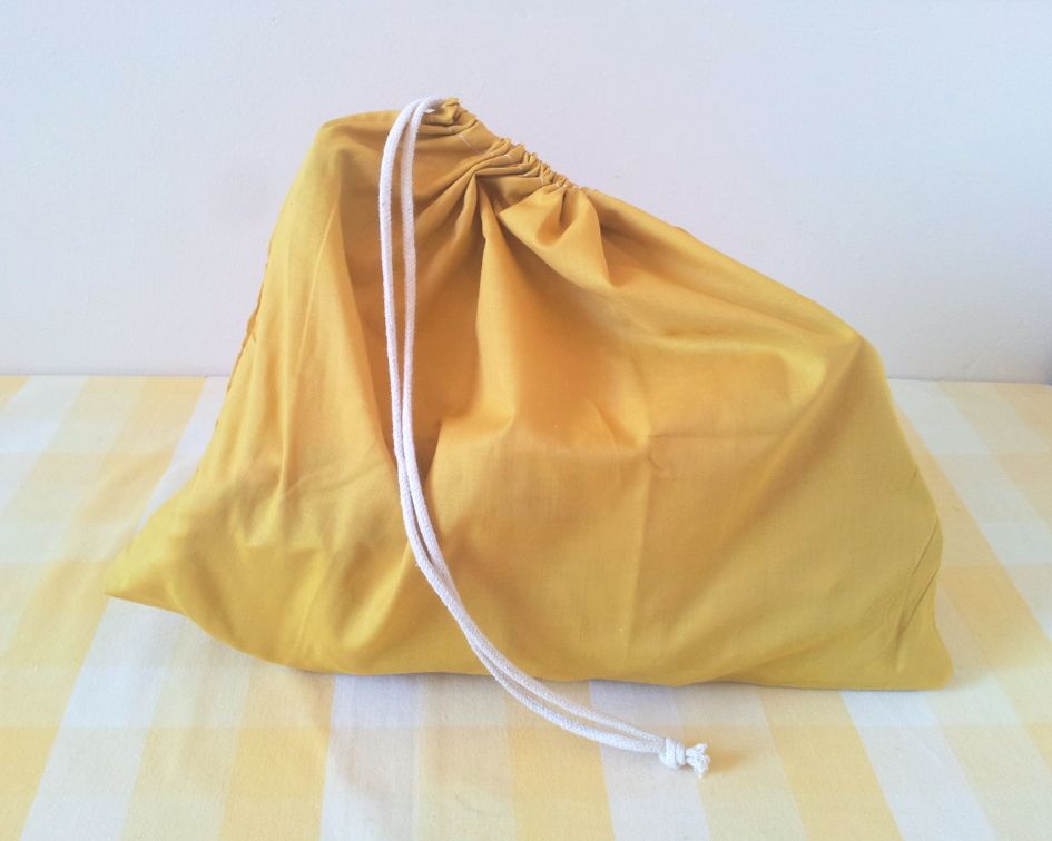 Yellow Laundry Bag
