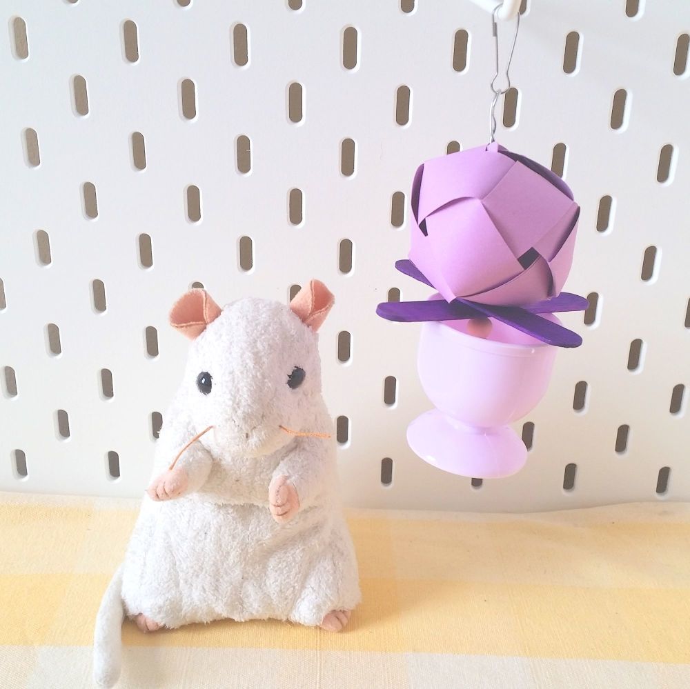 Purple Hanging Egg Cup Forager