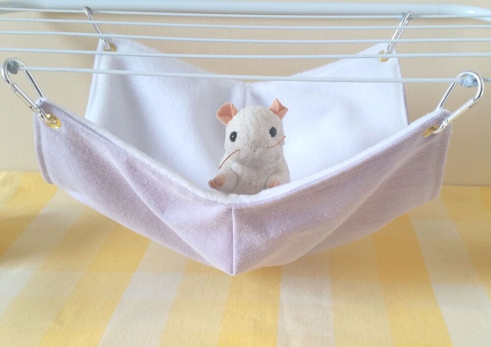 Lilac Denim Cuddle Cup Hammock - 11 inches square