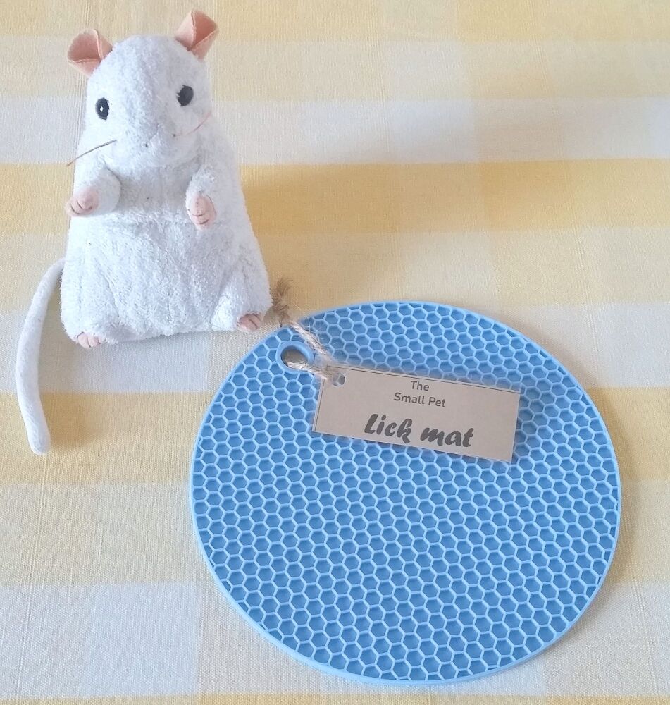 Small Pet Lick Mat - Pastel Blue
