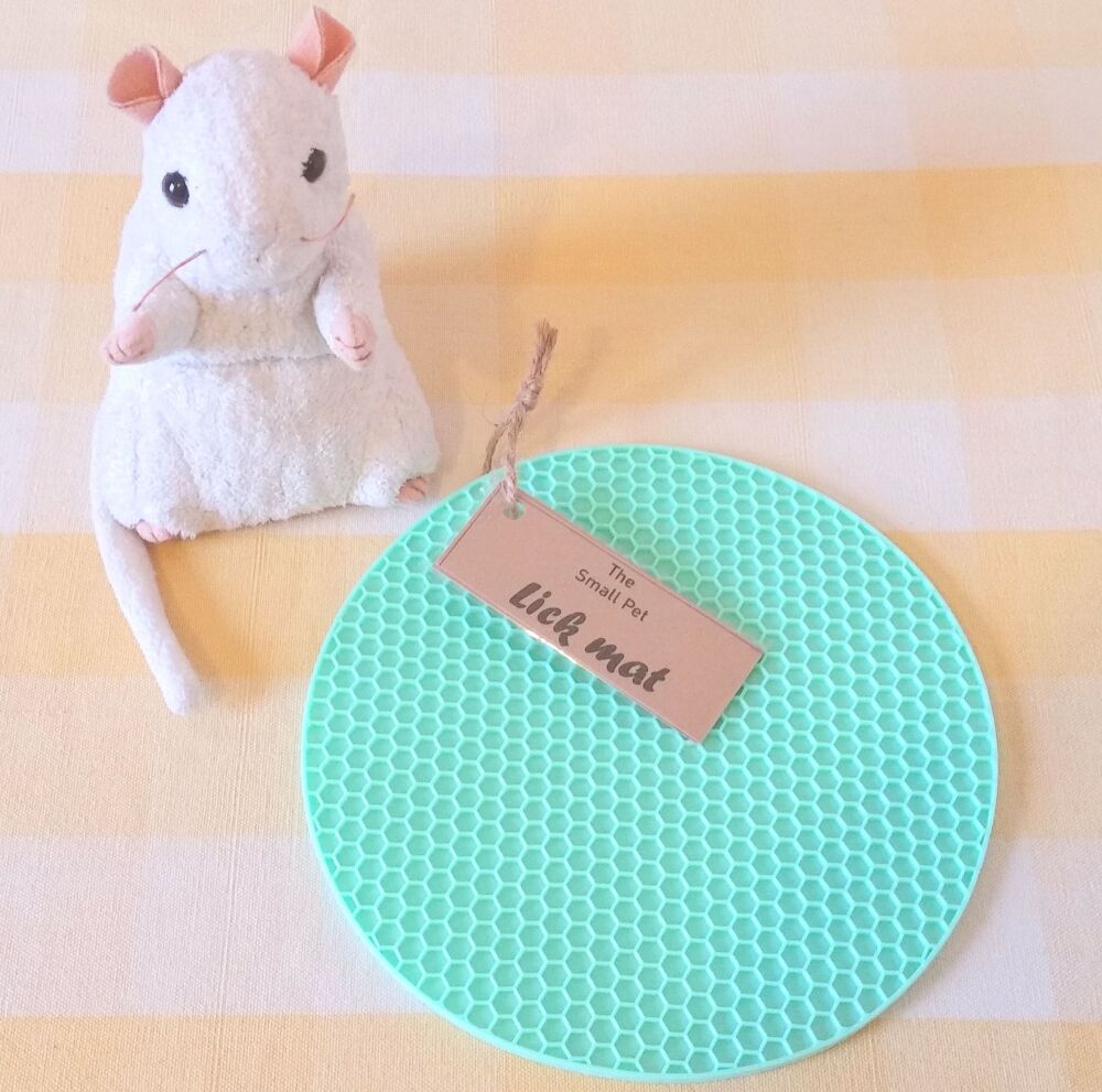 Small Pet Lick Mat - Mint Green