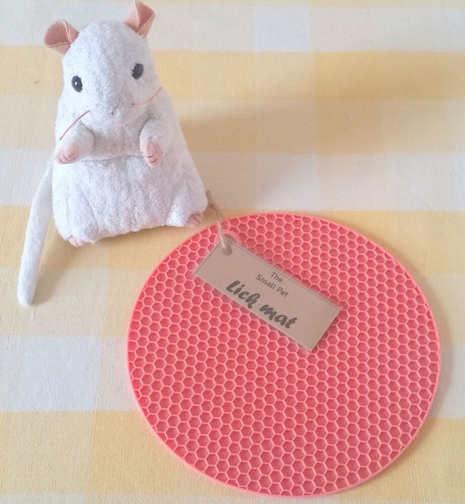 Small Pet Lick Mat - Peach
