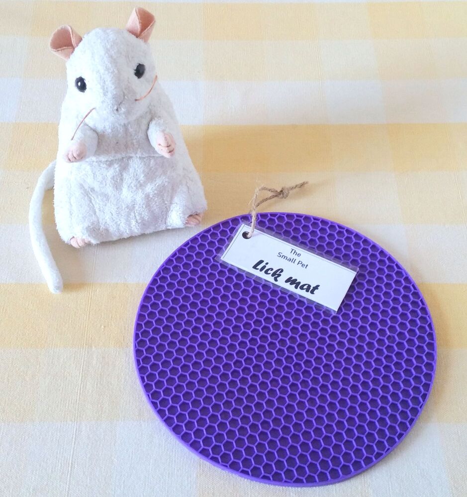 Small Pet Lick Mat - Purple