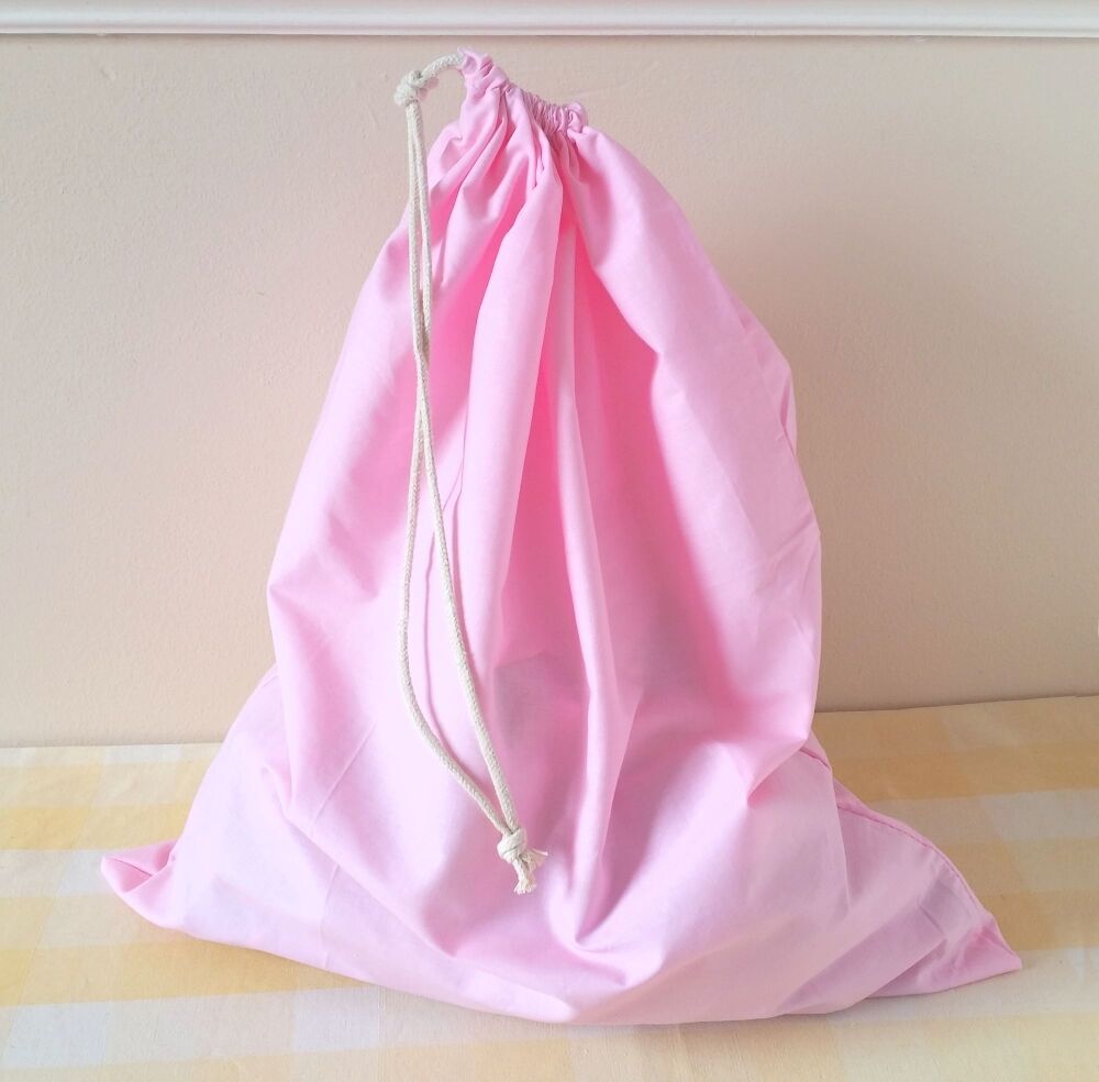 Large Pink Laundry Bag