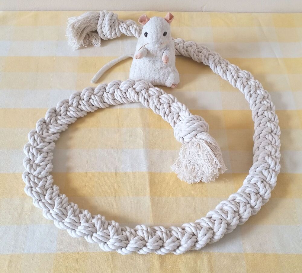 Mega Plait 100% Cotton Natural Climbing Rope - 53 Inches