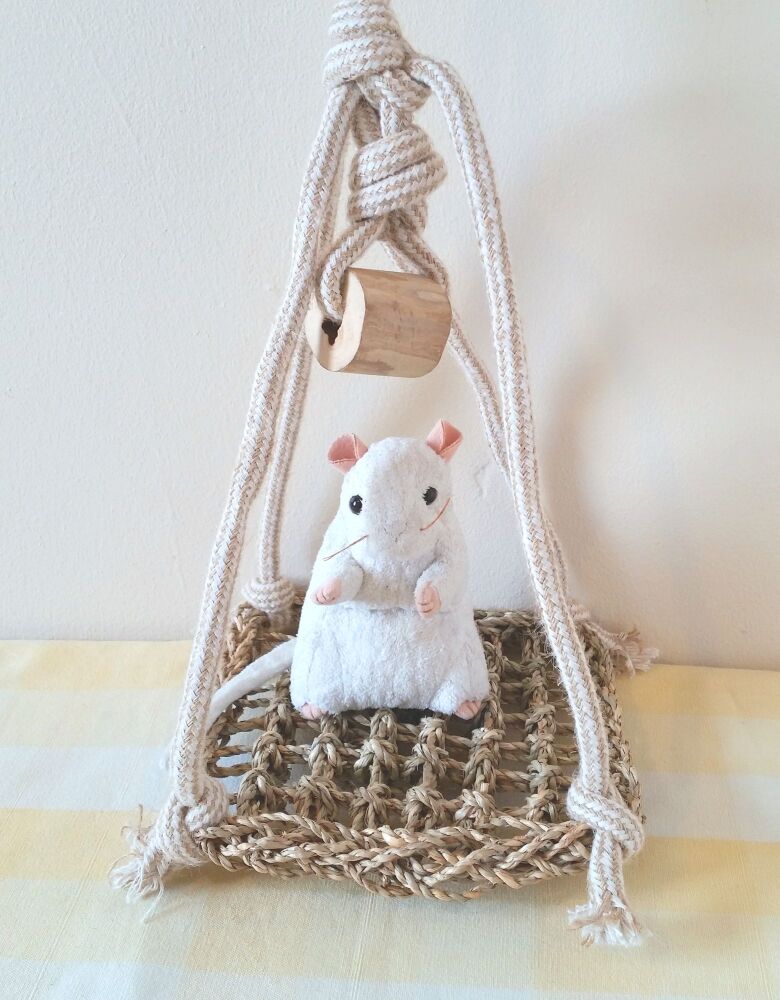 Seagrass Swing with Coffee Wood Chew