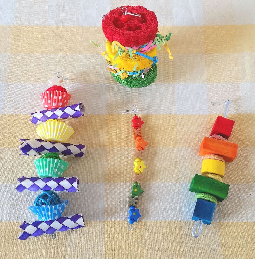 Nibble and Gnaw Rainbow Set - 4 Items
