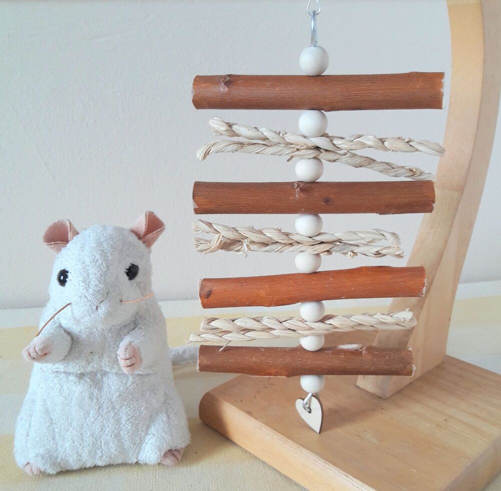 Large Beaded Willow Shredder Chew Toy - UK Homegrown