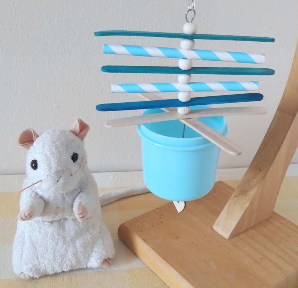 Blue Hanging Pot Forager