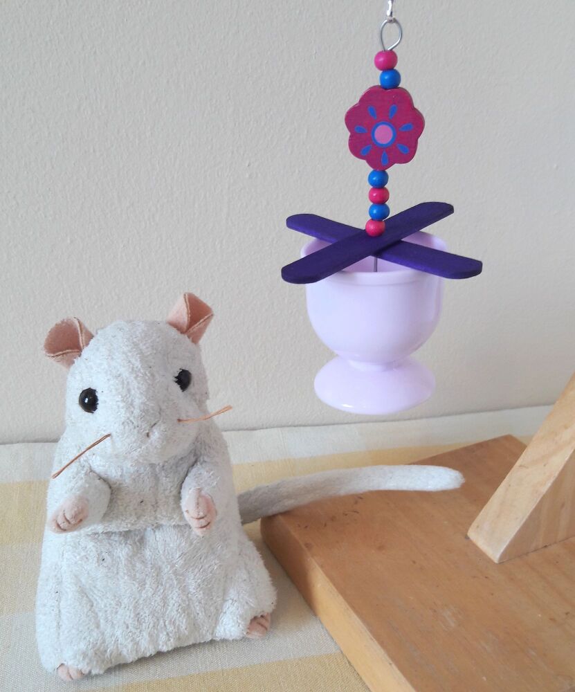 Purple Hanging Egg Cup Forager