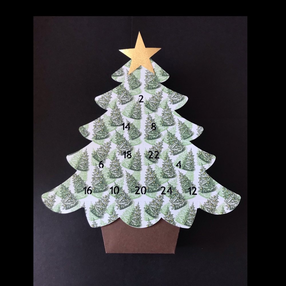 24 Day Xmas Tree Advent Calendar
