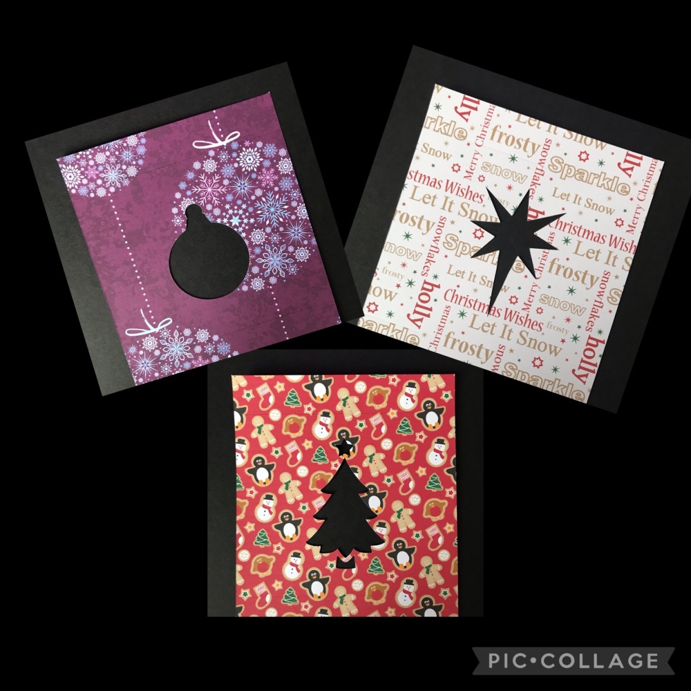 Home Bargains Box Sleeve with Christmas Themed Cut Out (Made to Order)