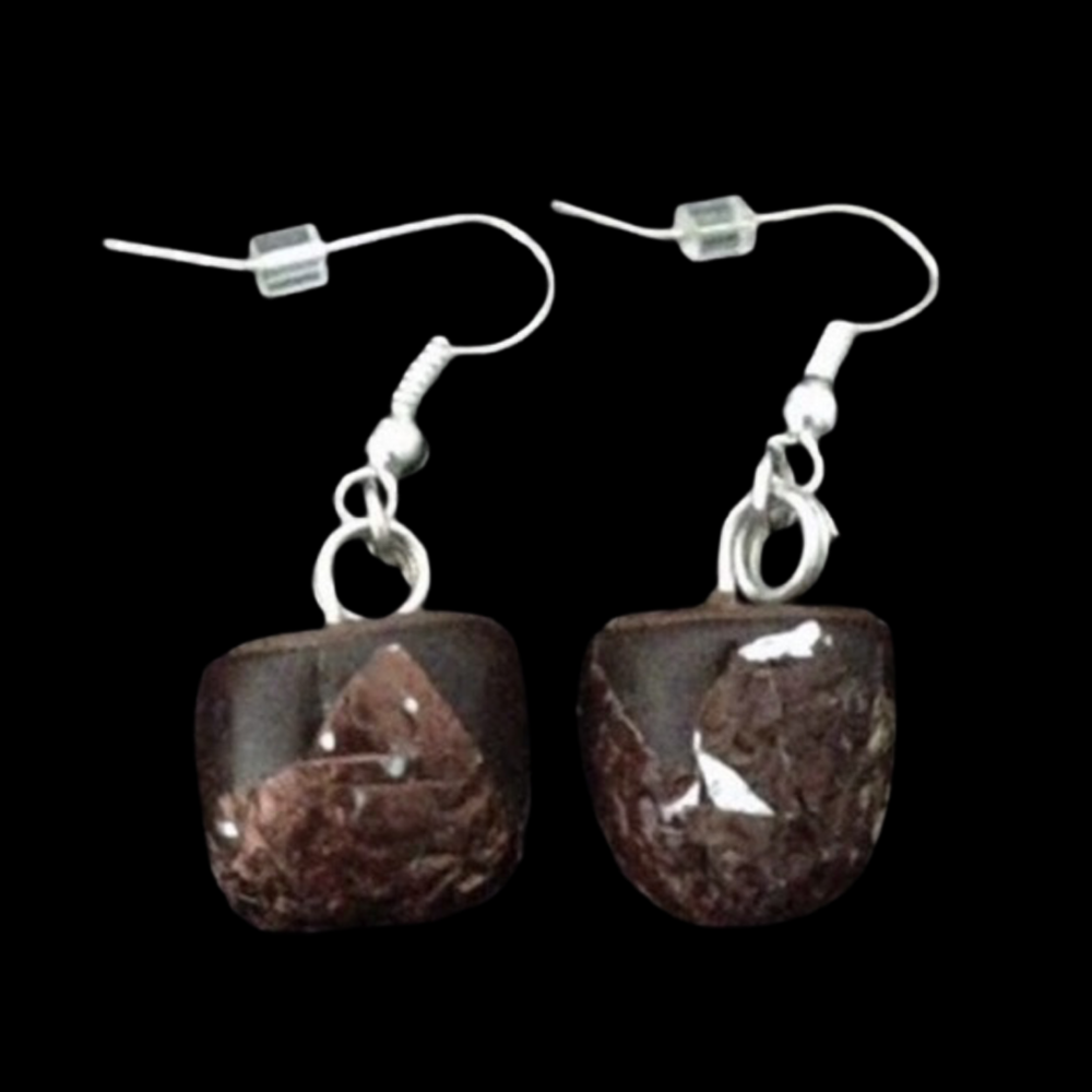 *No.1220 Bubbles Egg Earrings