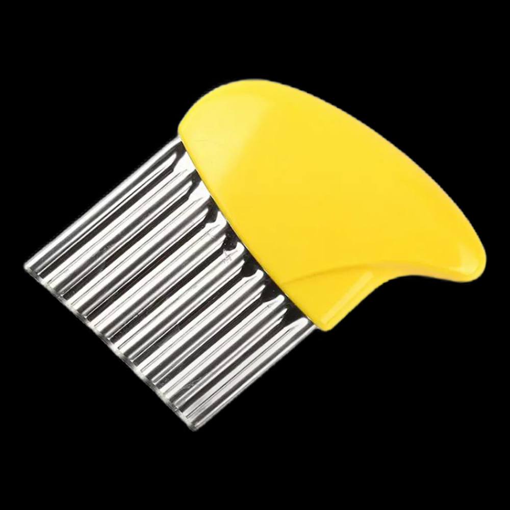Yellow Crinkle Wax Cutter