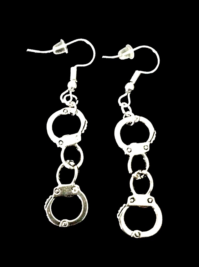 *No.12 Handcuff Earrings