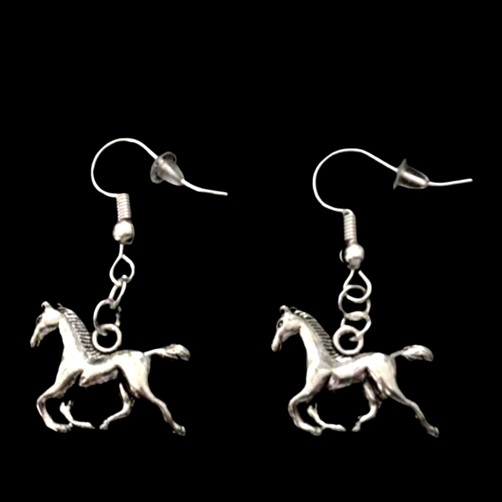 *No.32 Running Horse Earrings