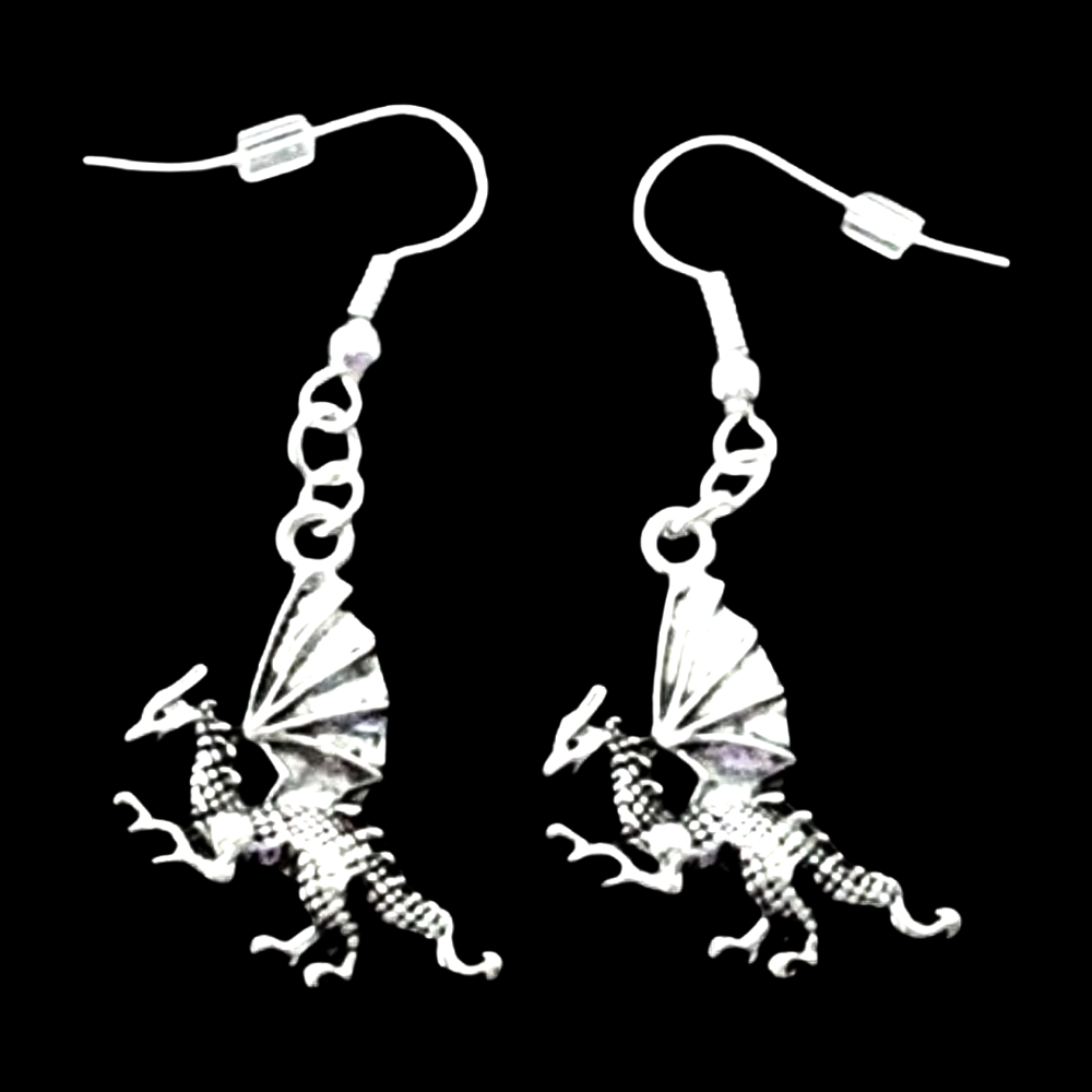 *No.104 Dragon Earrings