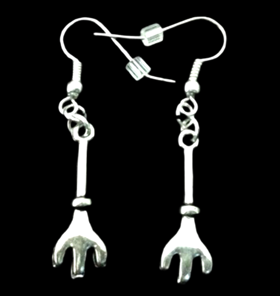 *No.79 Gardening Fork Earrings