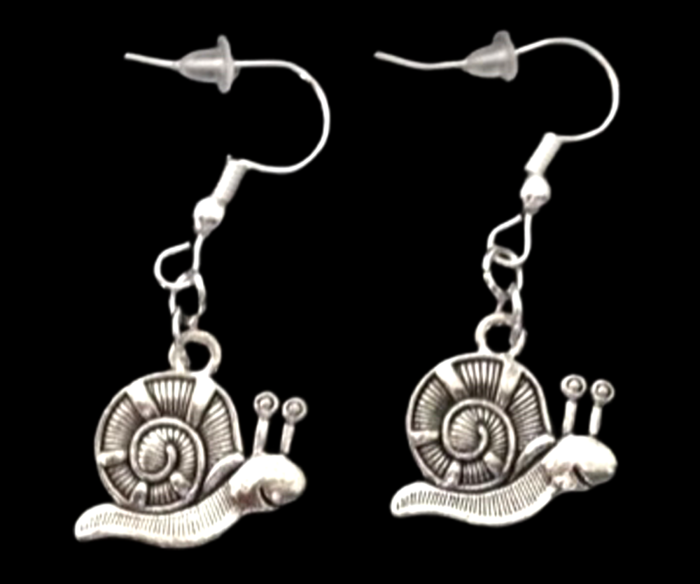 *No.89 Snail Earrings