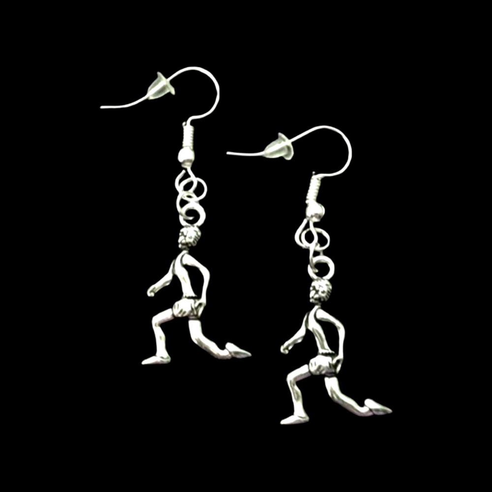 *No.96 Running Man Earrings