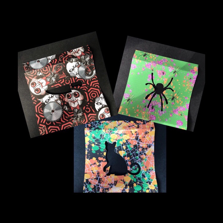  Home Bargains Box Sleeve with Halloween Themed Cut Out