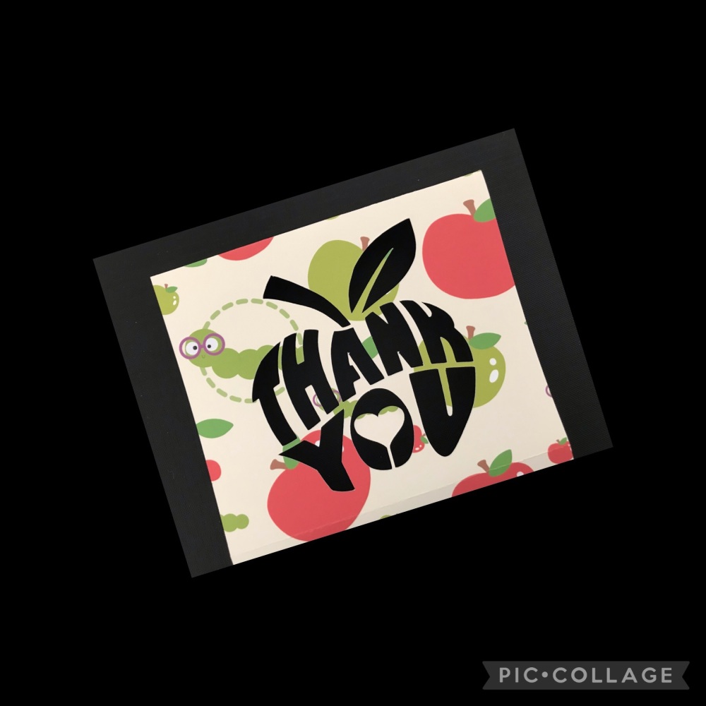 Thank You Apple Home Bargains Box Sleeve