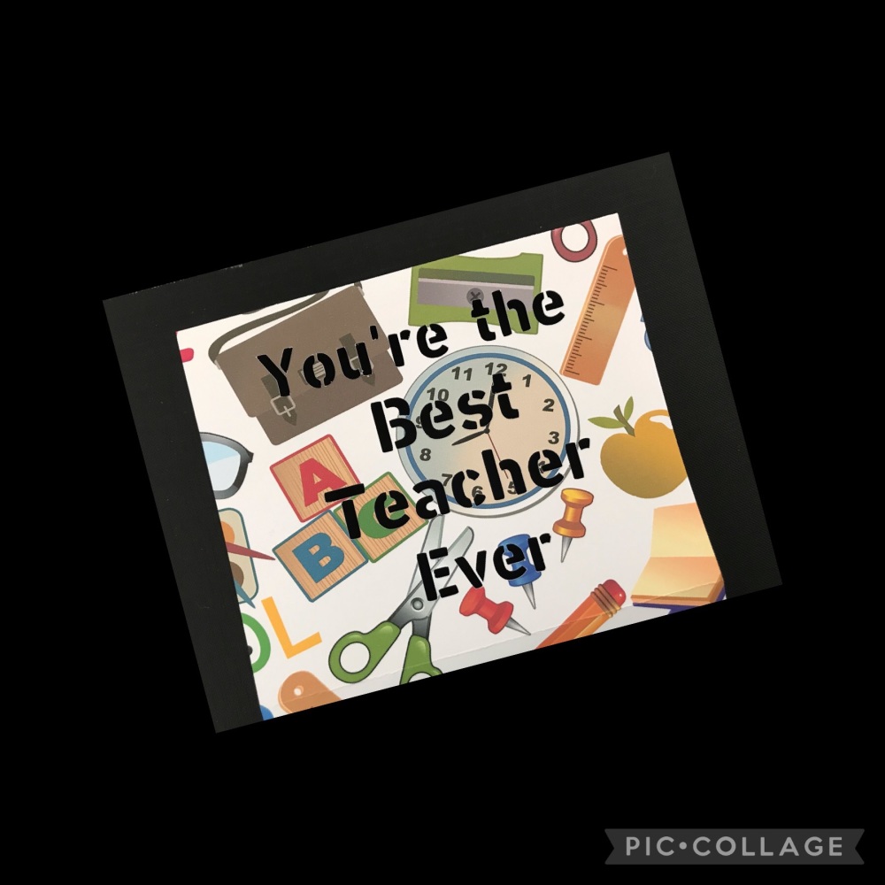 &lsquo;You&rsquo;re the Best Teacher Ever&rsquo; Home Bargains Box Sleeve