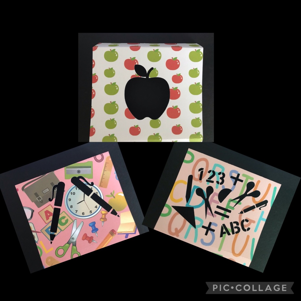  10 x Random Mix of Teacher Themed Home Bargains Box Sleeves