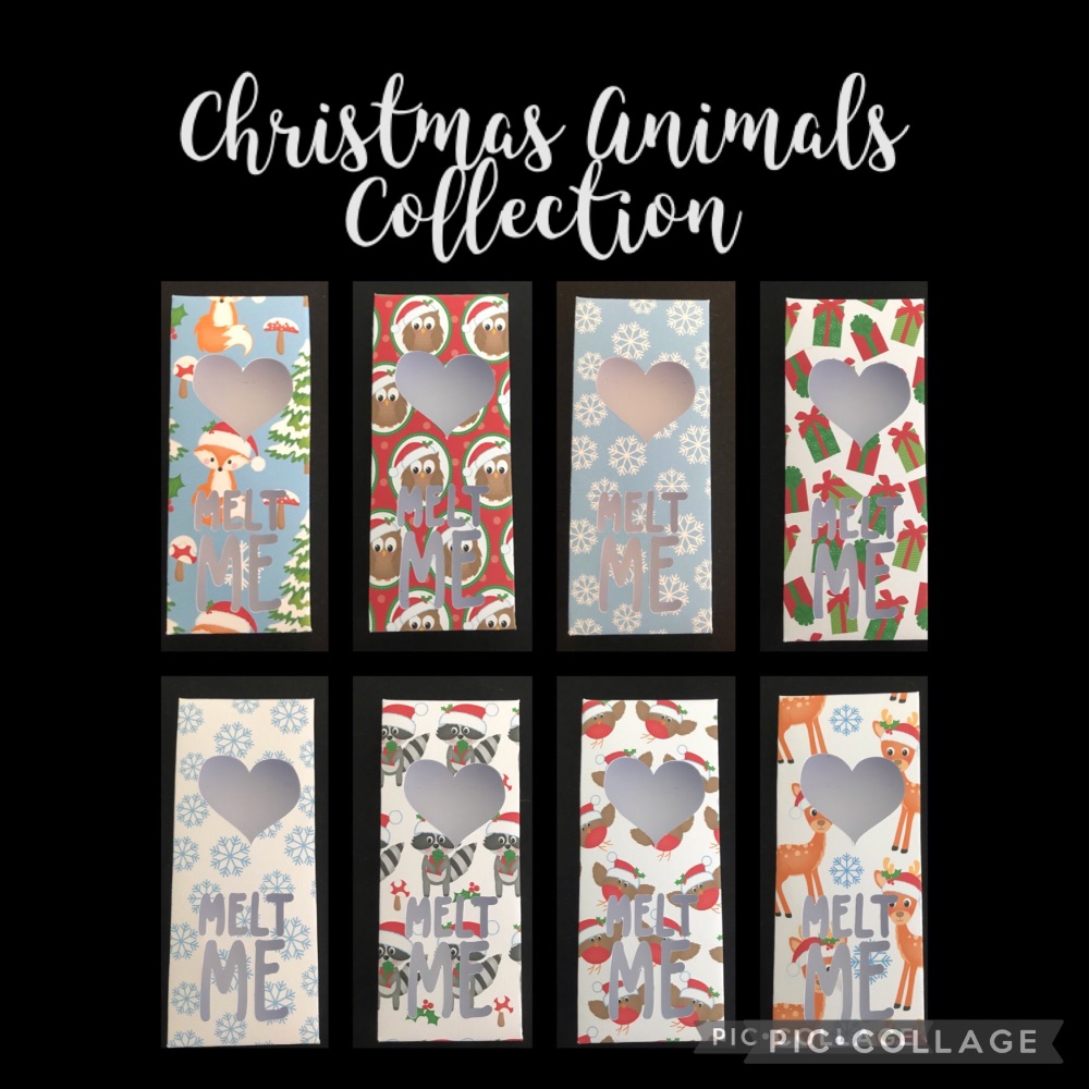 Christmas Animals Card Design