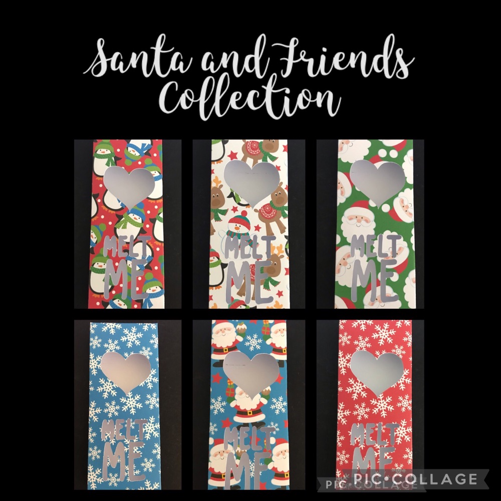 Santa and Friends Card Design
