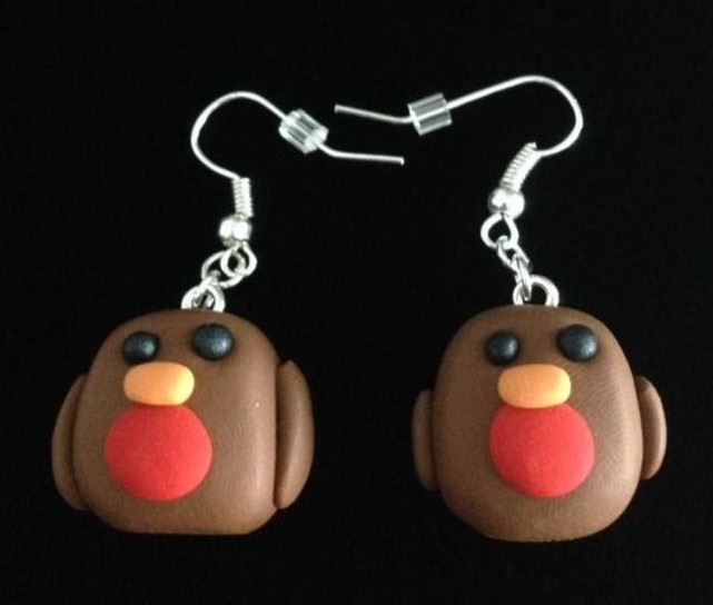 *No.1153 Robin Earrings