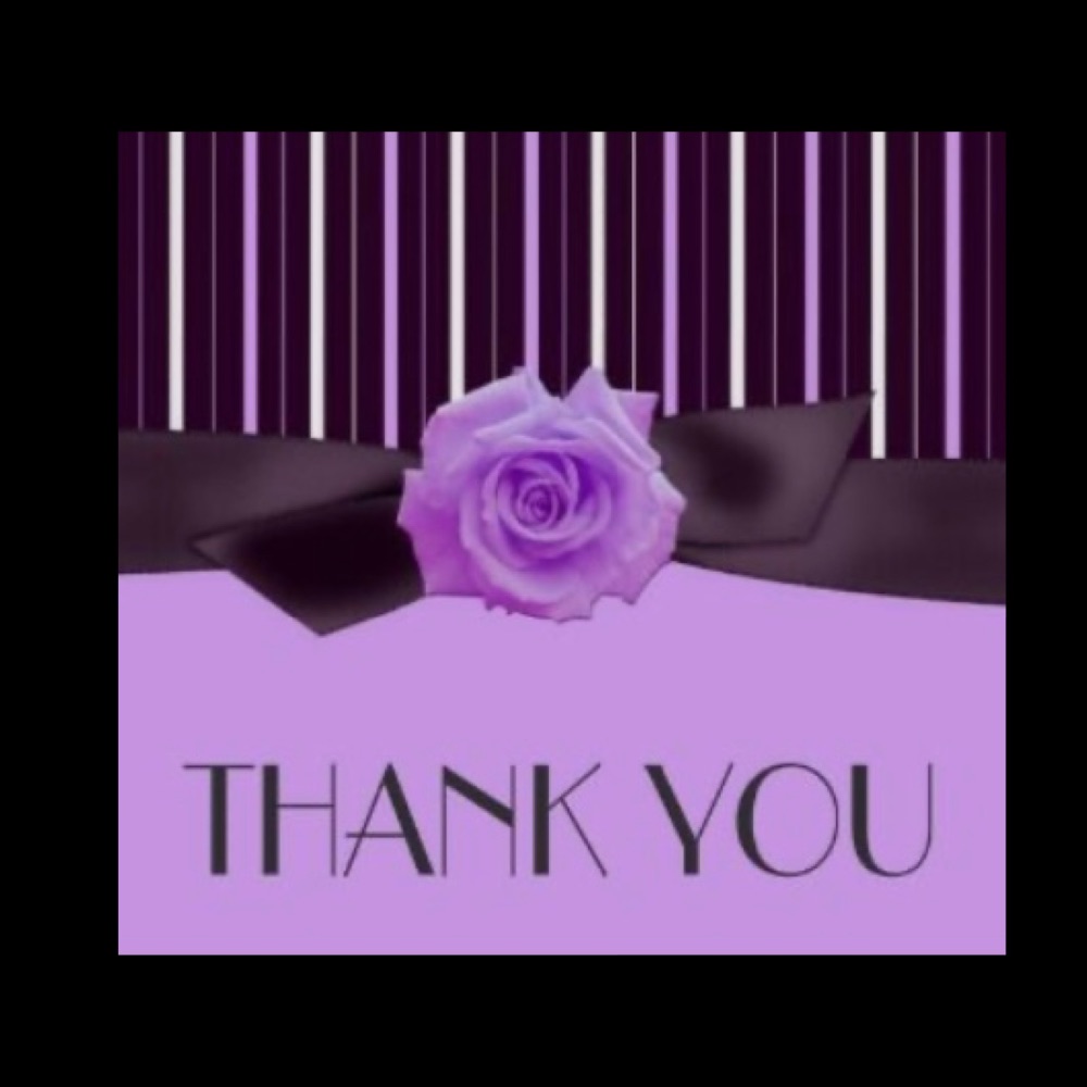 <!--060--> Thank You's