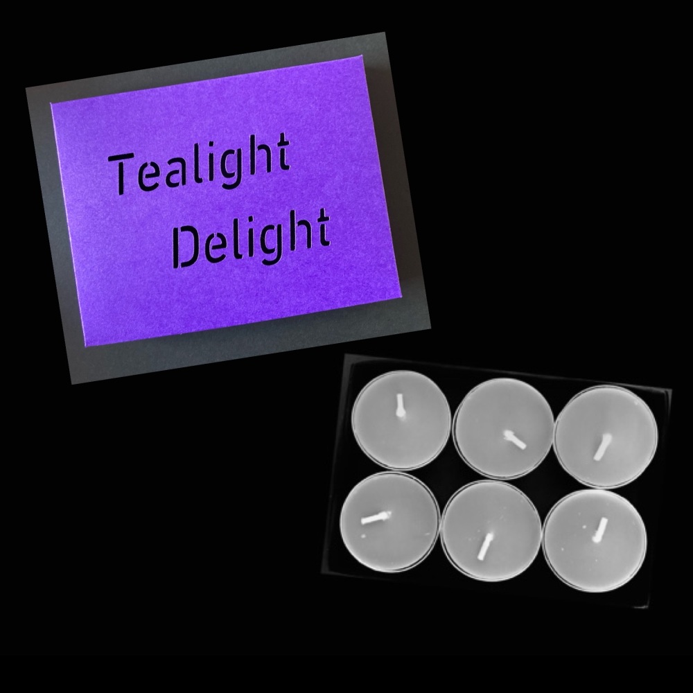 6 Tealight Delight Box (Made to Order)